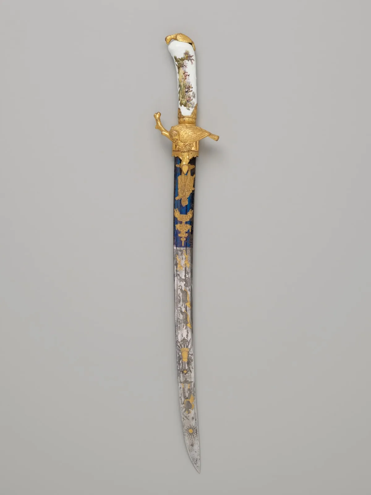 Hunting Hanger with Scabbard Locket