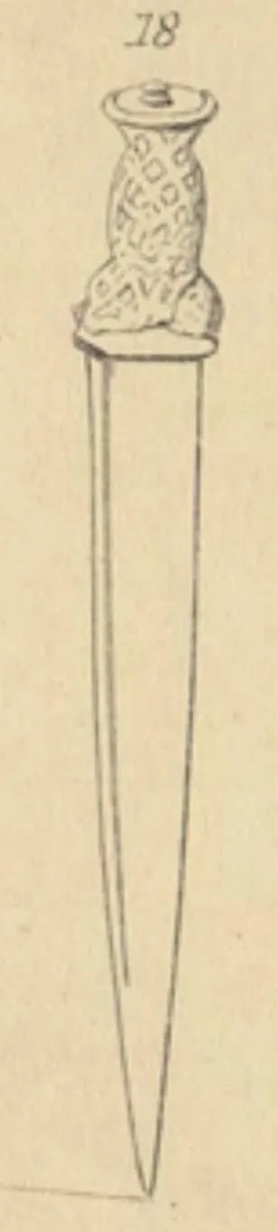 Scotch dirk of the time of Henry VIII