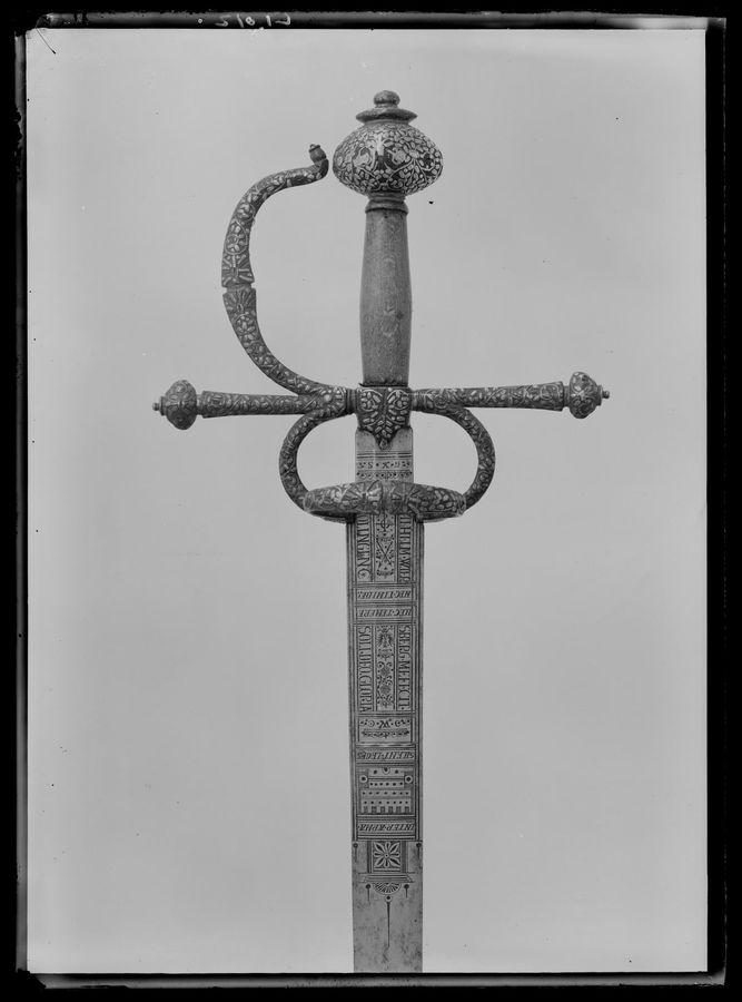 Värja, Wilhelm Wirsberg, Solingen ca 1600.