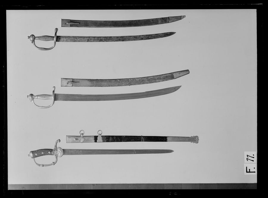 Huggare m: 1748, för infanteriet, Sverige, Vira bruk.