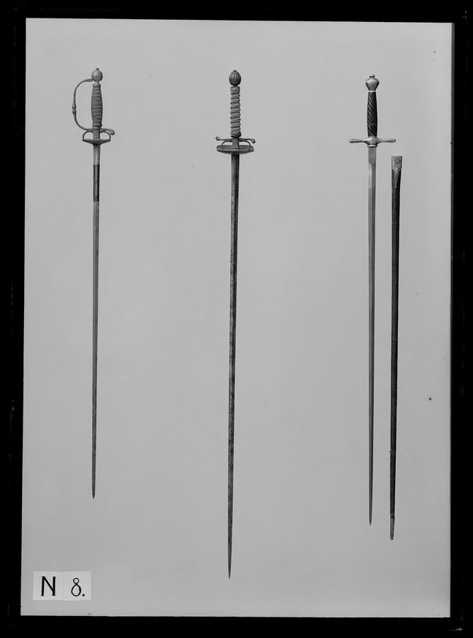 Kavaljersvärja (duellvapen), Frankrike, 1660-talet.