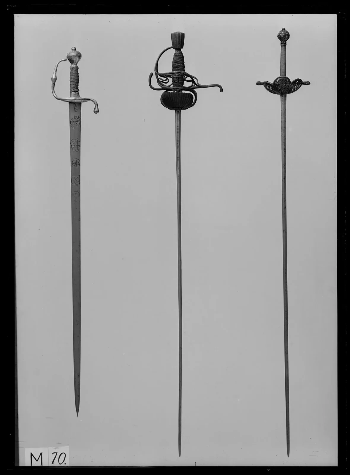 Officersvärja som tillhört Karl X Gustav, Sverige ca 1640-1660.