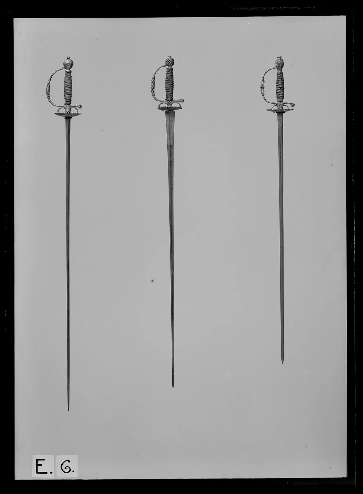 Kavaljersvärja klinga Spanien c. 1800.