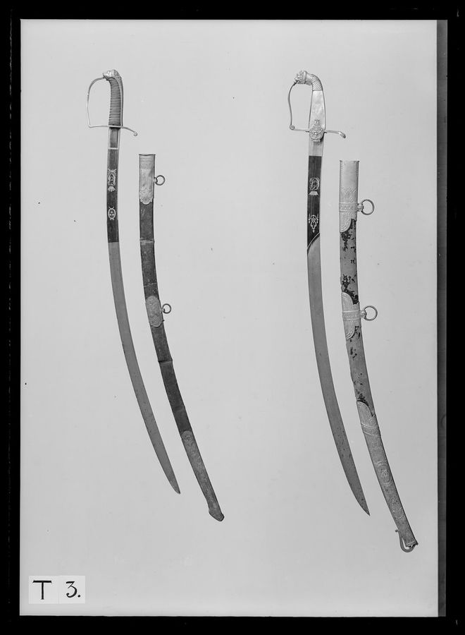 Kavalleriofficerssabel, Sverige 1810-1818.