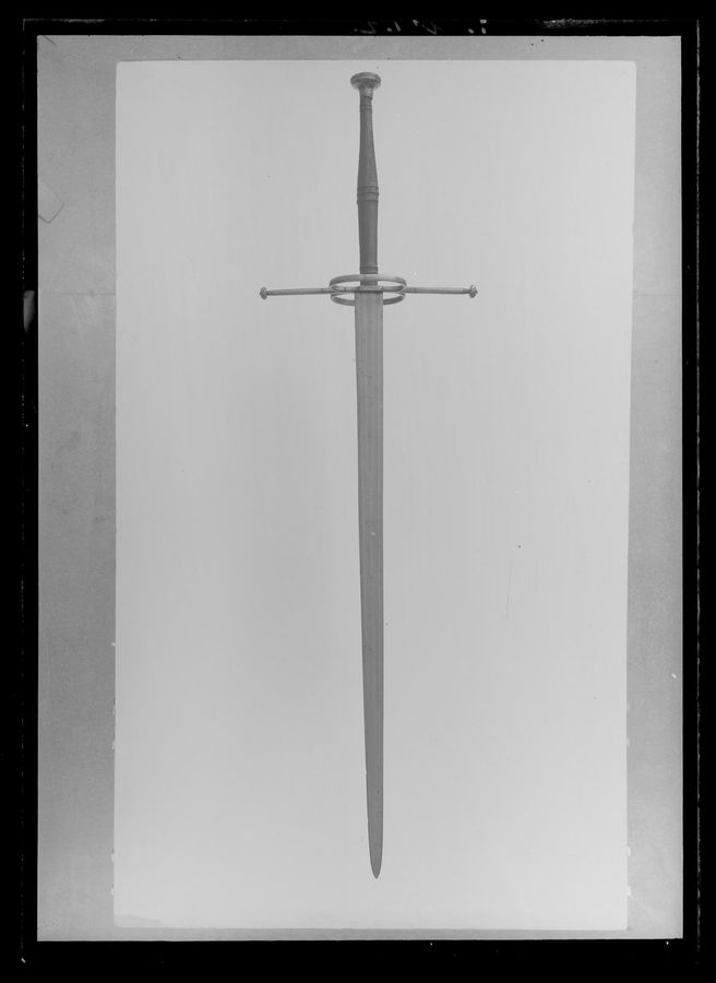 Slagsvärd, tvåhandssvärd, Tyskland, 1500-talets slut (början?? Seitz II).