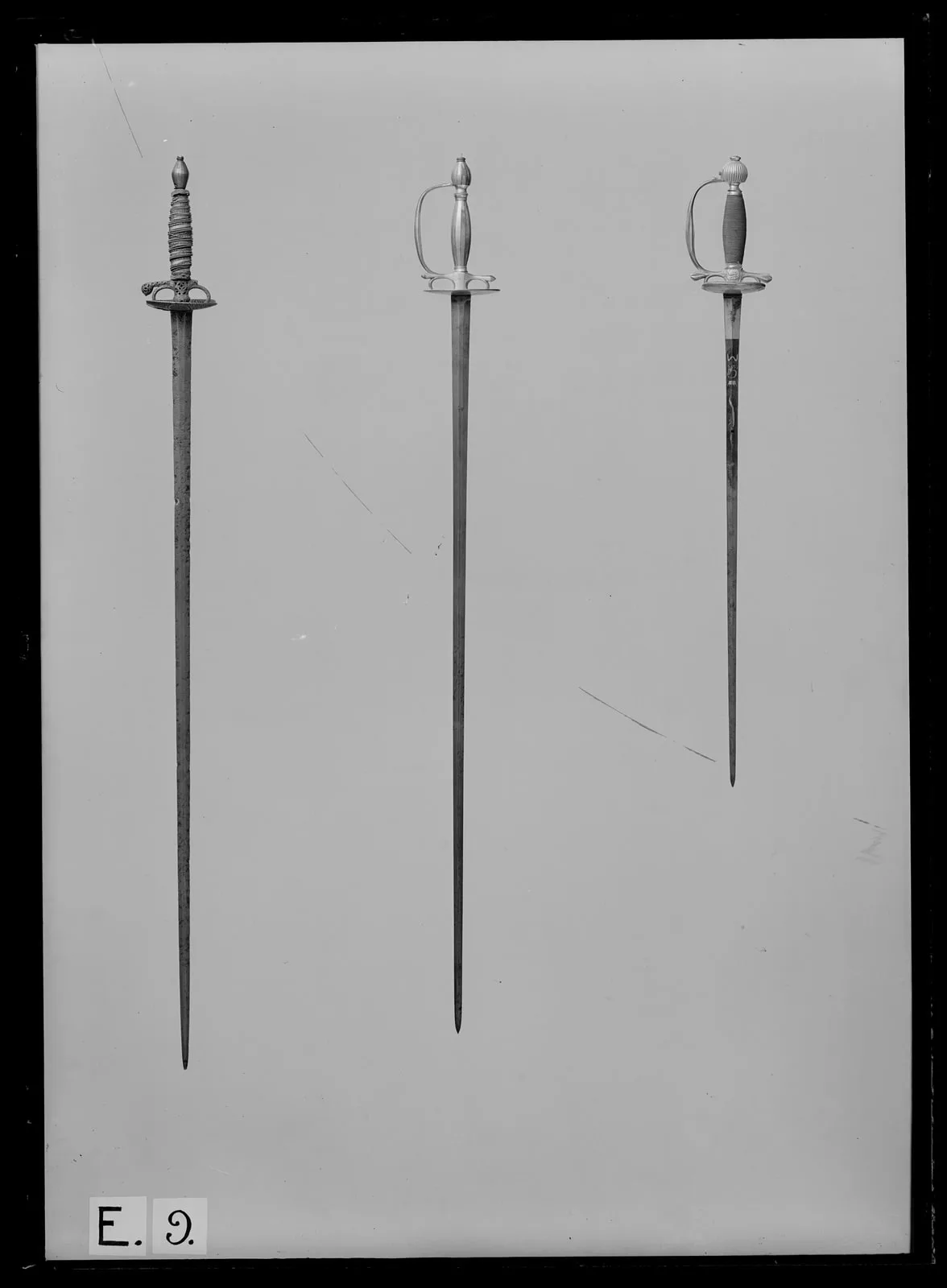 Barnvärja av infanteriofficersmodell, Sverige 1780-tal.