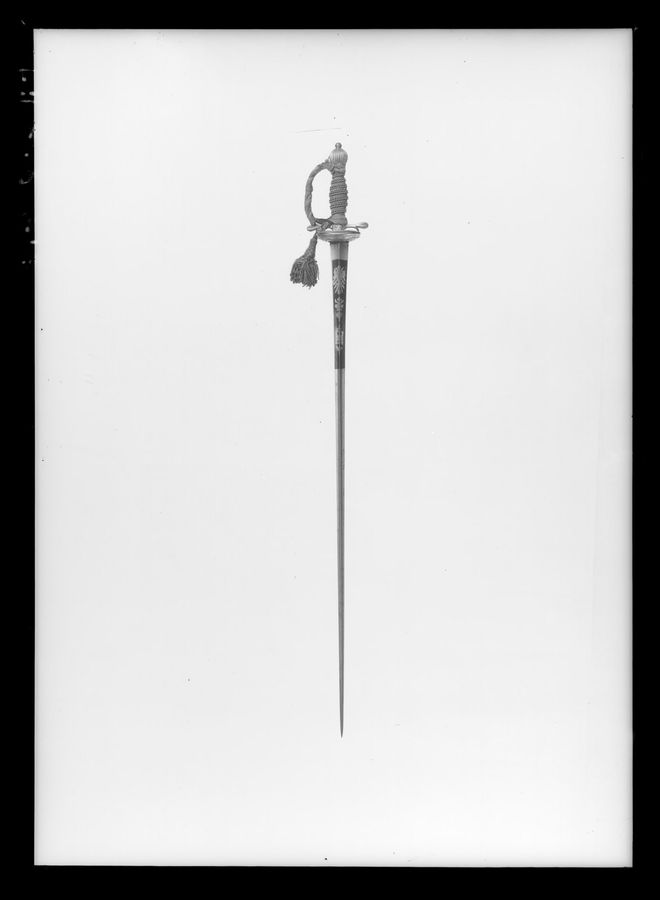 Infanteriofficersvärja, ca 1765-1772.