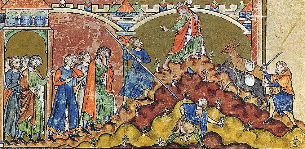 David flees Jerusalem
