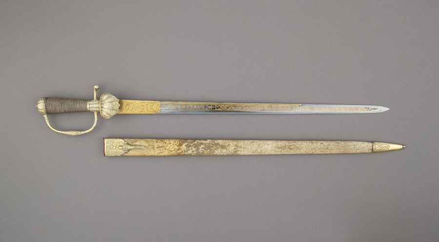 Hunting Sword with Scabbard