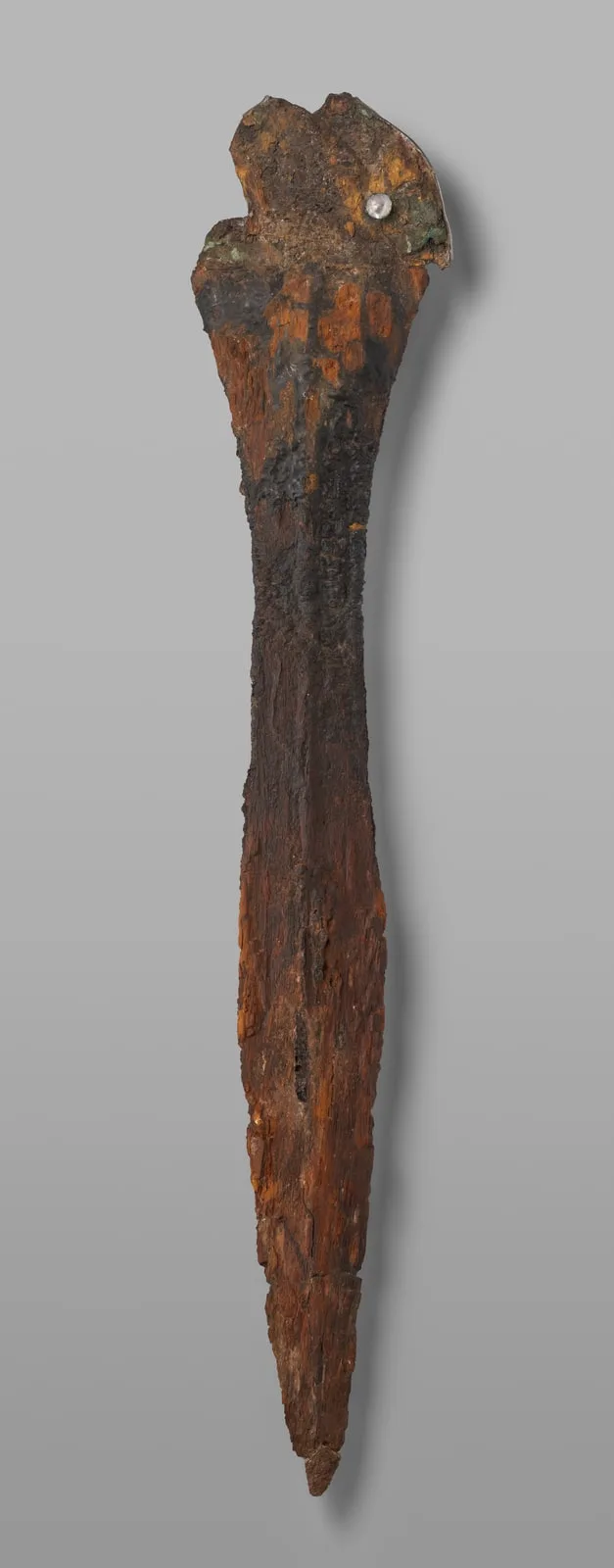 Iron, silver, and bronze sword