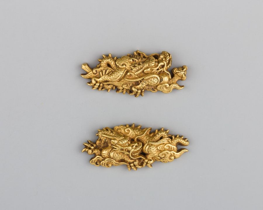 Pair of Sword-Grip Ornaments (Menuki)