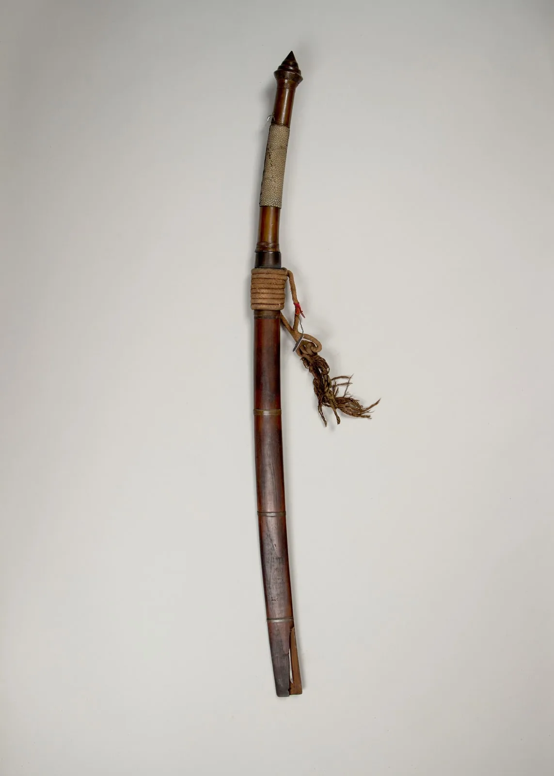 Sword (Dha) with Scabbard