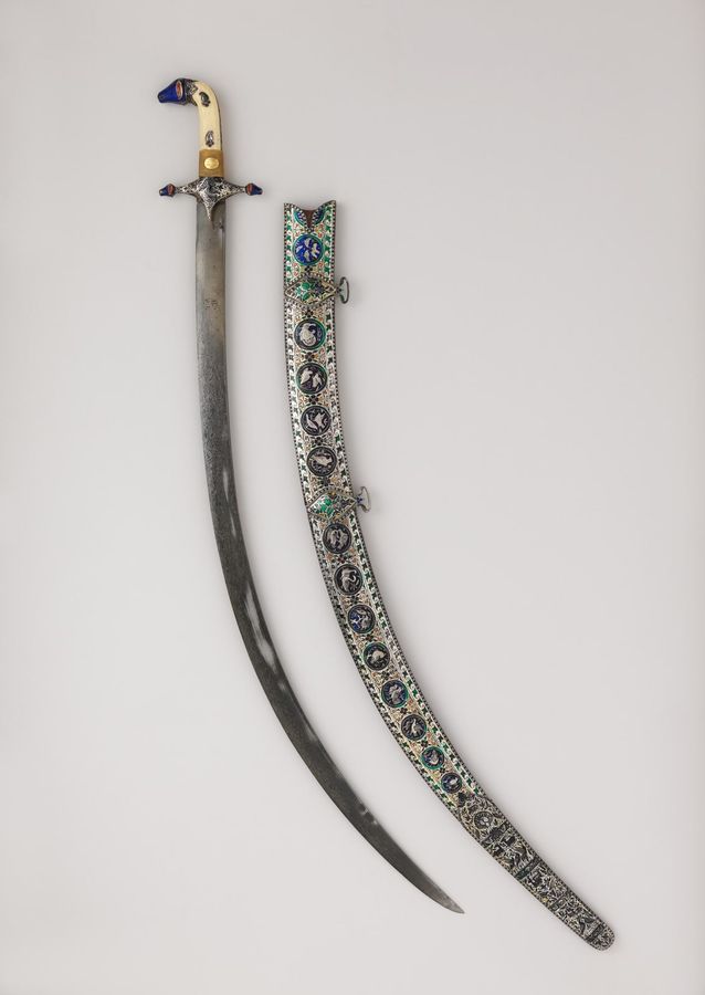 Saber (Shamshir) with Scabbard