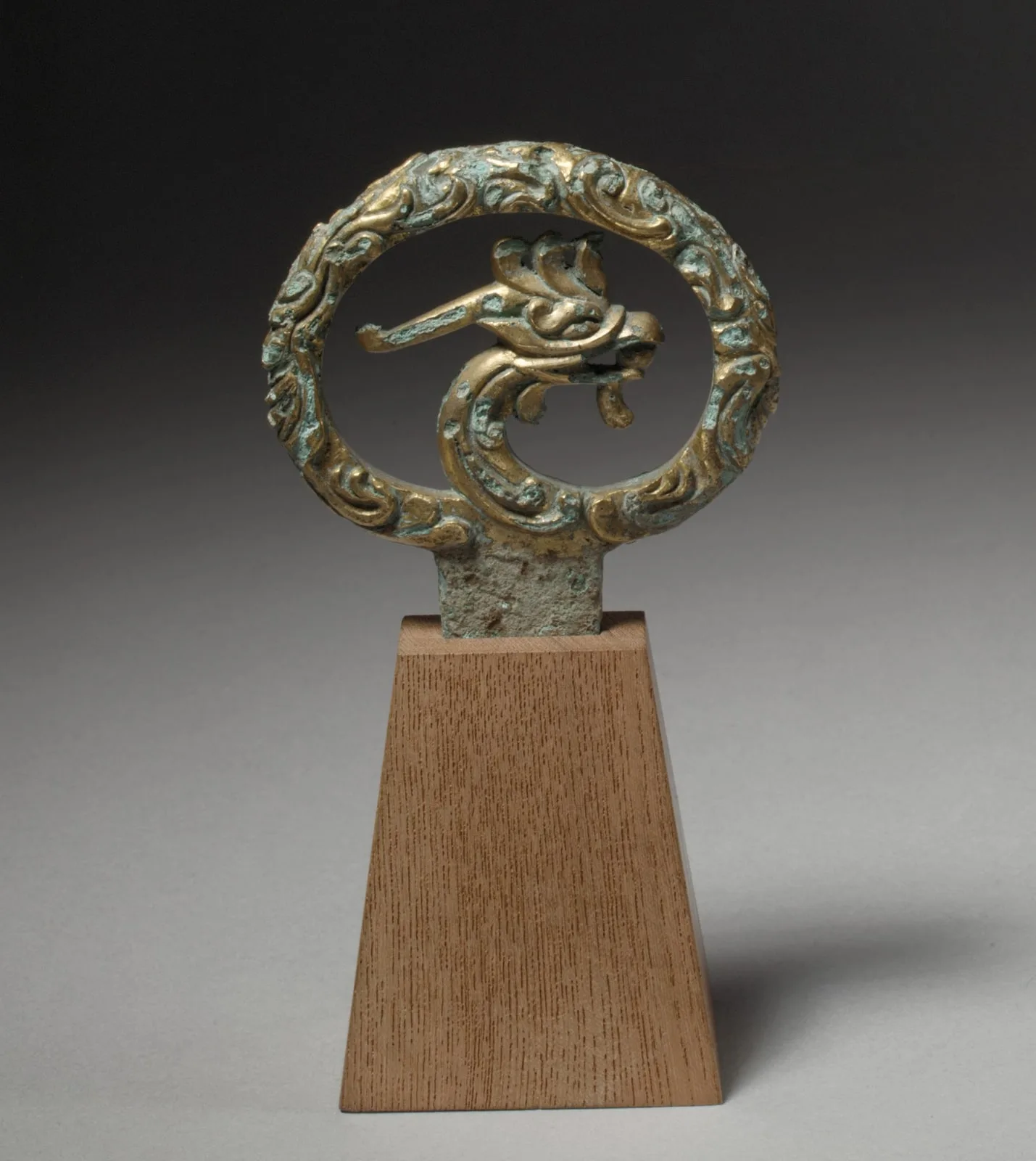 Sword Pommel with Phoenix Head