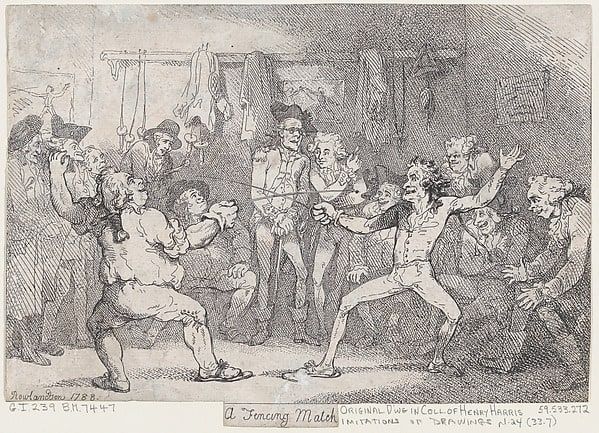 A Fencing Match