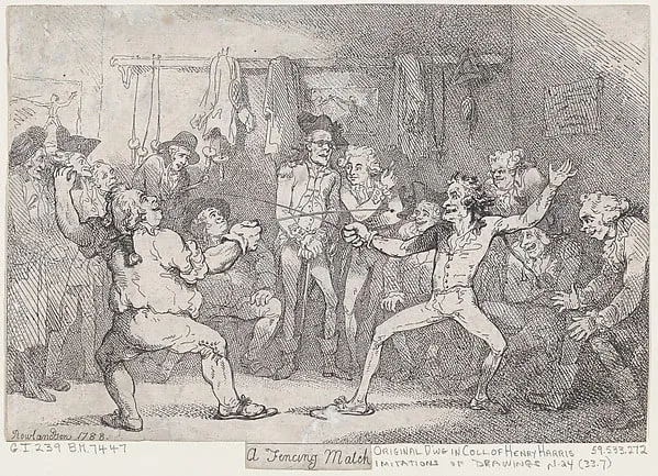 A Fencing Match