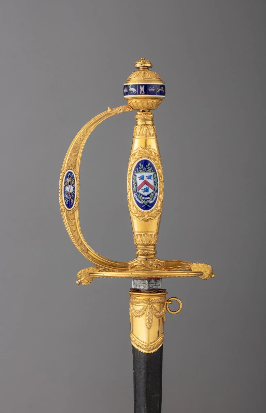 Smallsword and Scabbard Presented to Captain Alexander Cochrane