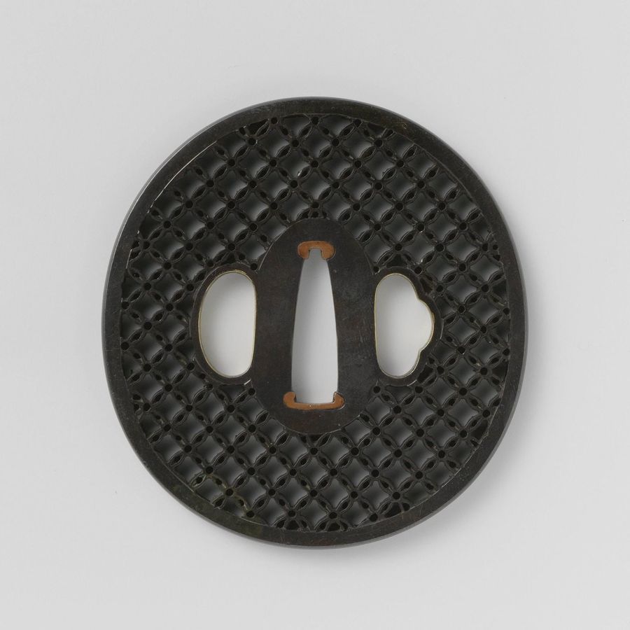 Hand guard with circle motif