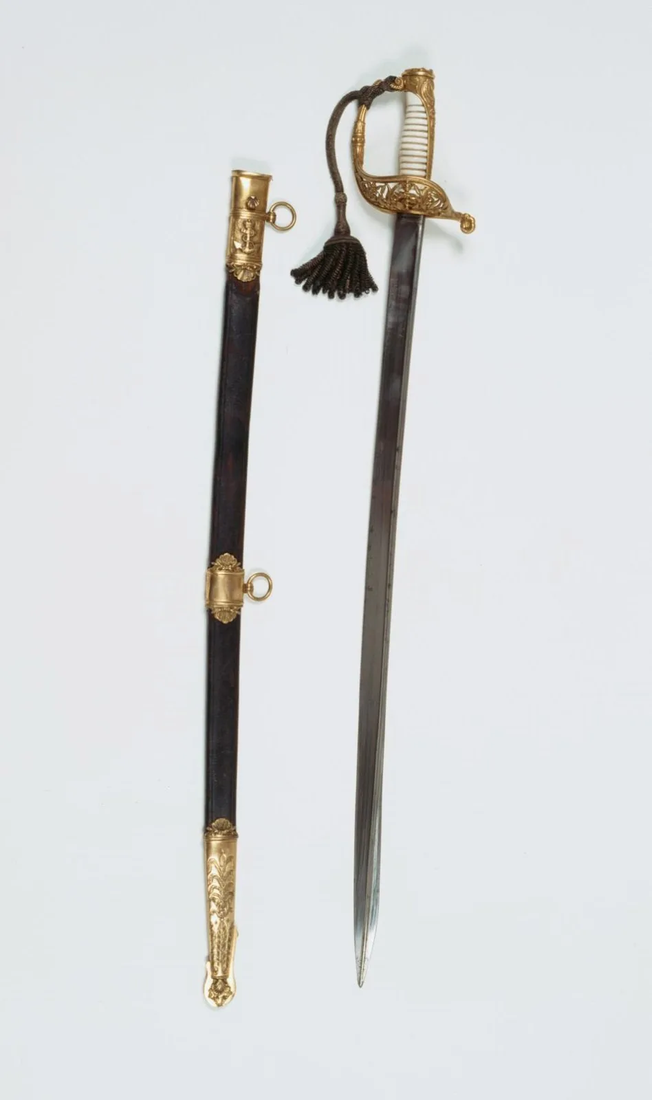 Sabel officier marine M 1843 met schede