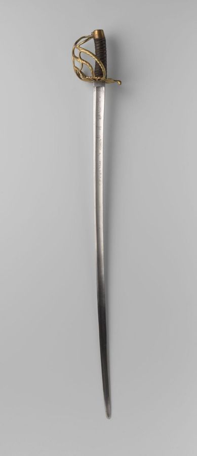 Sabel van de Gardes du Corps van de stadhouder 1794