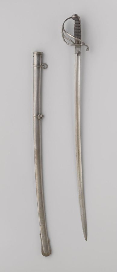 Sabel van de Engelse cavalerie van W.J.K. van Rappard
