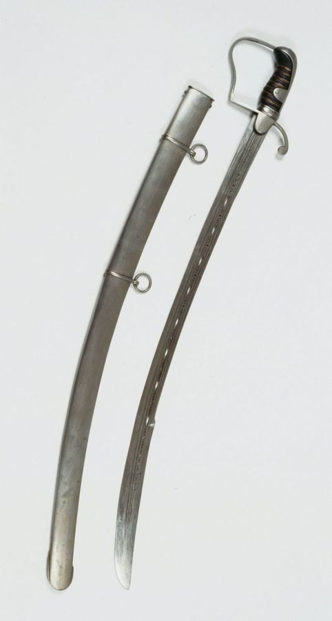 Sabel met schede officieren lichte cavalerie nr. 1, M 1813