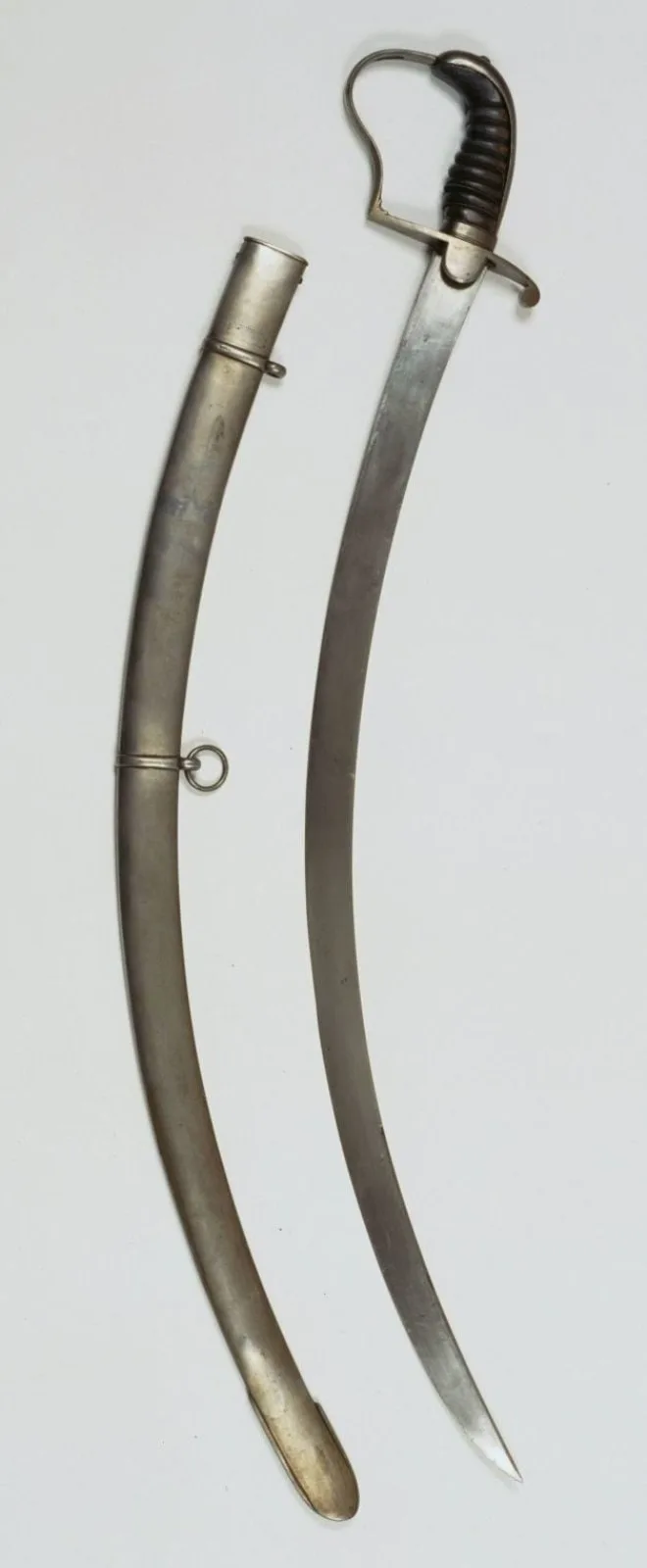 Sabel officier lichte cavalerie model nr. 1 met schede, Gardes du Corps, 1814